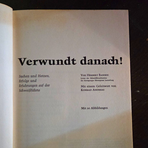 Verwundet danach suchen - suchen, und