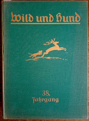 Wild und hund 1932 - wild,