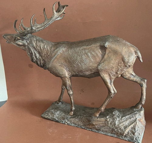 Antik preis hirsch mit geweih - hirsch,